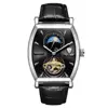 Tevise 8383D waterproof men's luxury day date month watch movement stainless steel strap watches