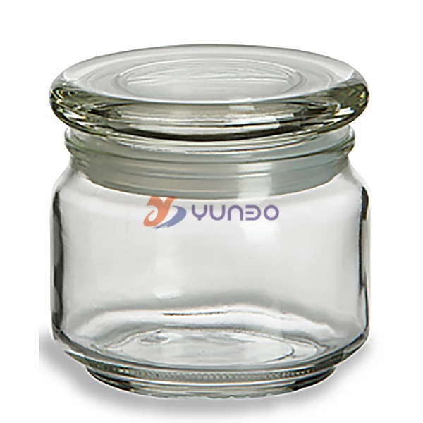 Flat Top Glass Candle Jar 10oz W/ Glass Lid Buy 10 Oz Candle Jar