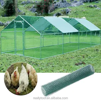 New Large Walk In Chicken Run Coop Outdoor Chicken House Rabbit Cage Fence Gallinero Poultry Shed 3x8m View Chicken Cage Reallytool Product Details