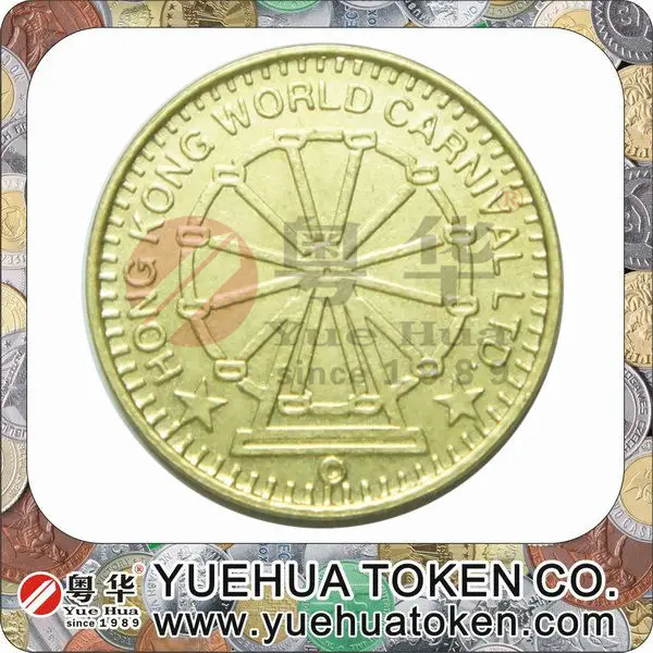 Crane Machine Gold Color Brass Token.jpg