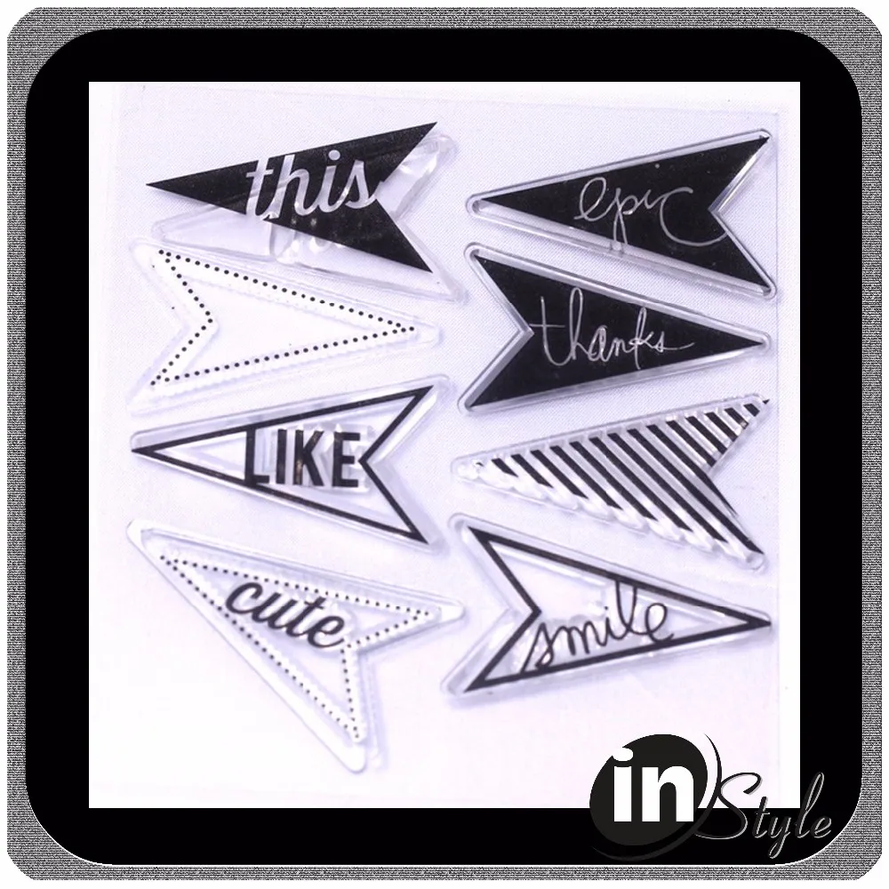 Custom Photopolymer Stamps,Acrylic Alphabet Stamps,Photopolymer Clear