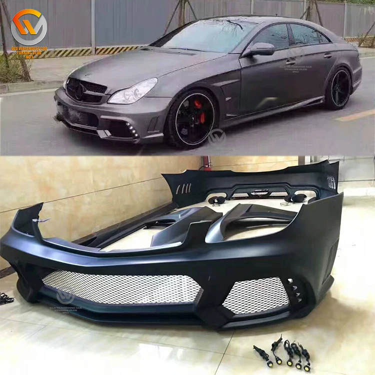 CLS-Class WD Style W219 Front Bumper With LED DRL Light For MB