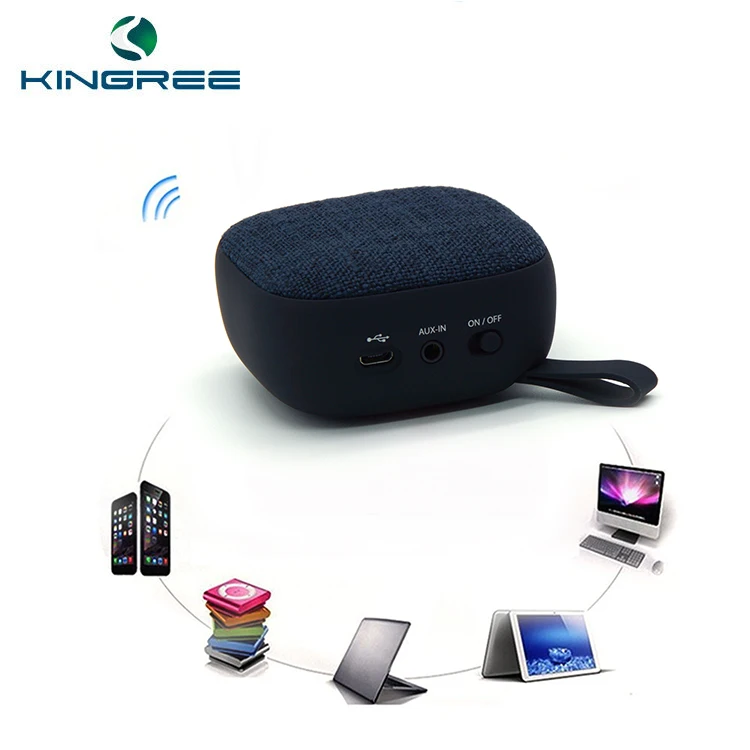 Portable Bluetooth Speaker With FM Radio Mic Hands Free Function - ANKUX.COM