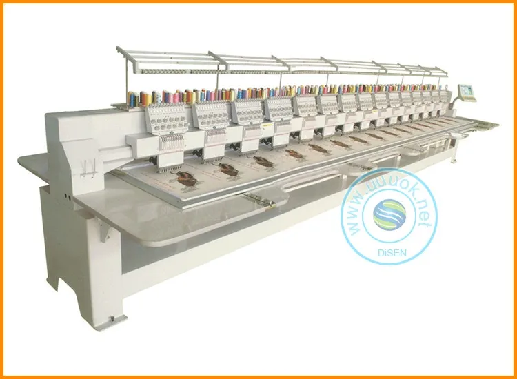 Industrial Embroidery Machine Big Area 15 20 21 24 28 42 Head Flat