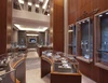 Watch Retail Shop Window Metal display Rack with Glass Shelves
