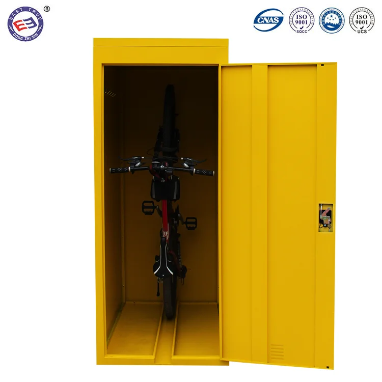 metal outdoor bike storage