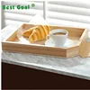 Rustic Wood Coffee Table Breakfast Tray