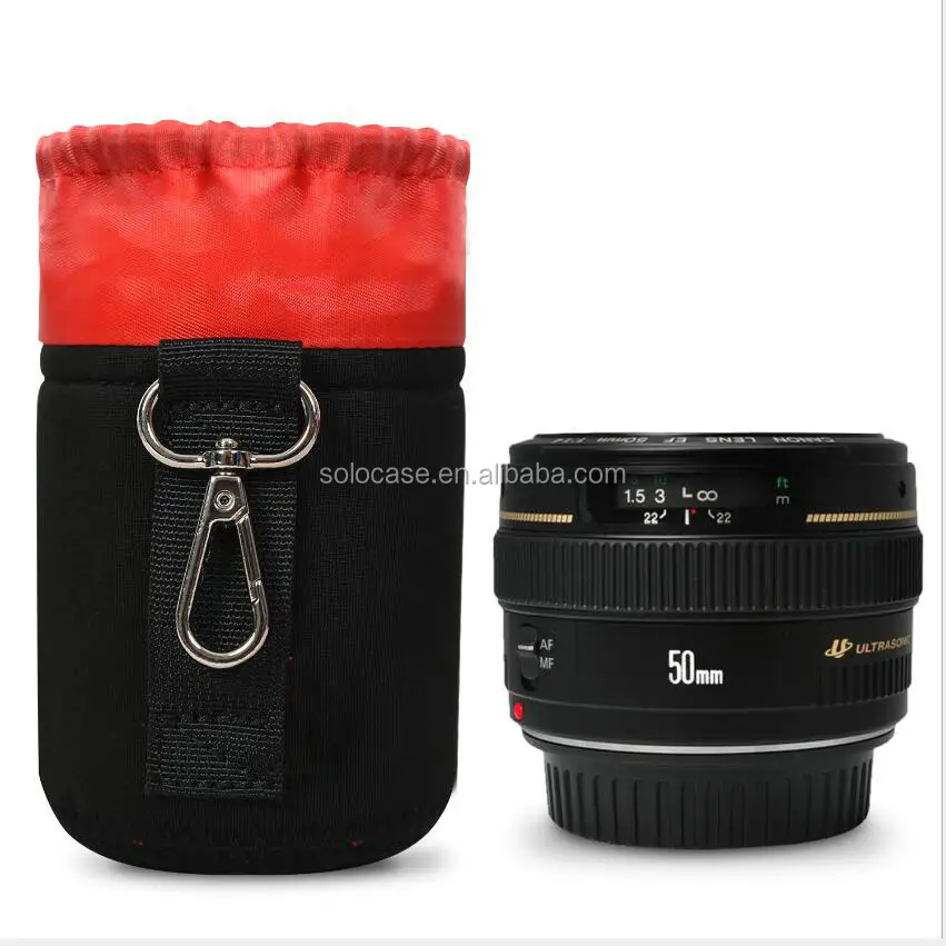 Lens Case Lens Pouch Bag For Canon Dslr Camera Lens Buy Zippered