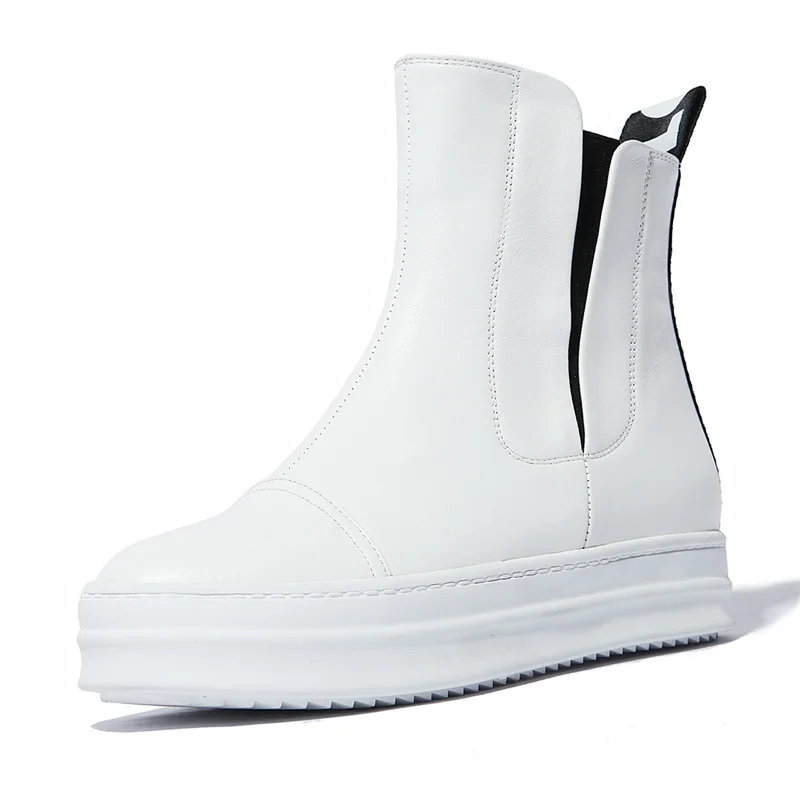 ladies white boots