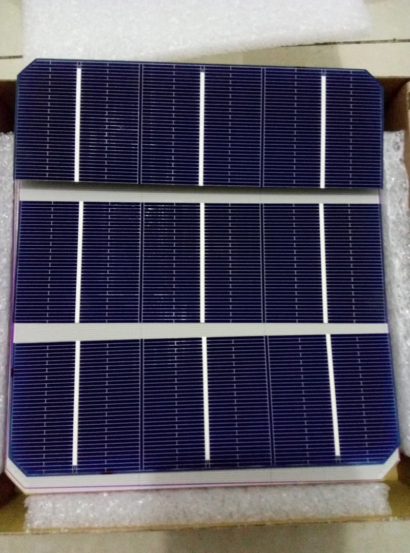 Small Solar Cells 3x6 Inch 156x52mm Cutting Solar Cell Any Sizes ...