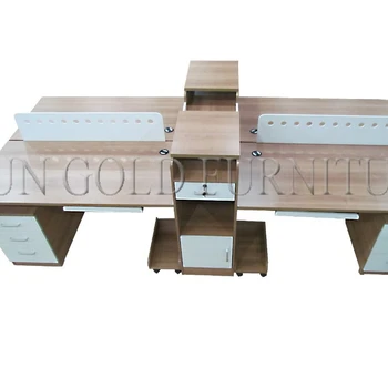 Modern Used Office Desk Types 4 Person Workstation Screen Modern Used Office Desk Types 4 Person