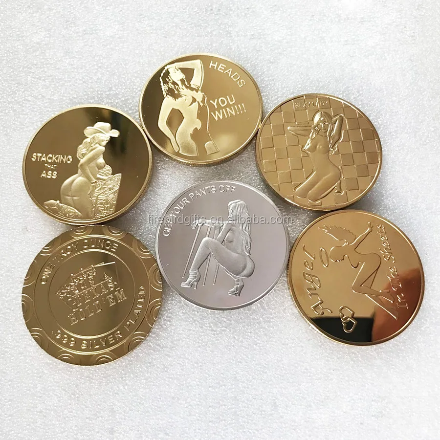 Custom Brass Heads I Win Tails You Lose Medal Token Coin Buy Medal