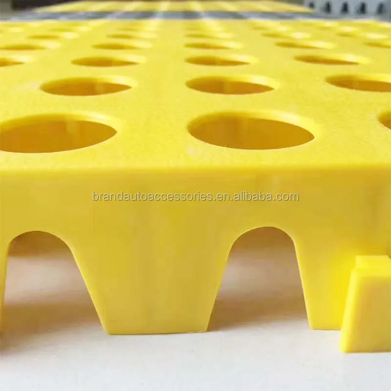 Foldable Garage Plastics Suspended Interlocking Flooring Square Pp