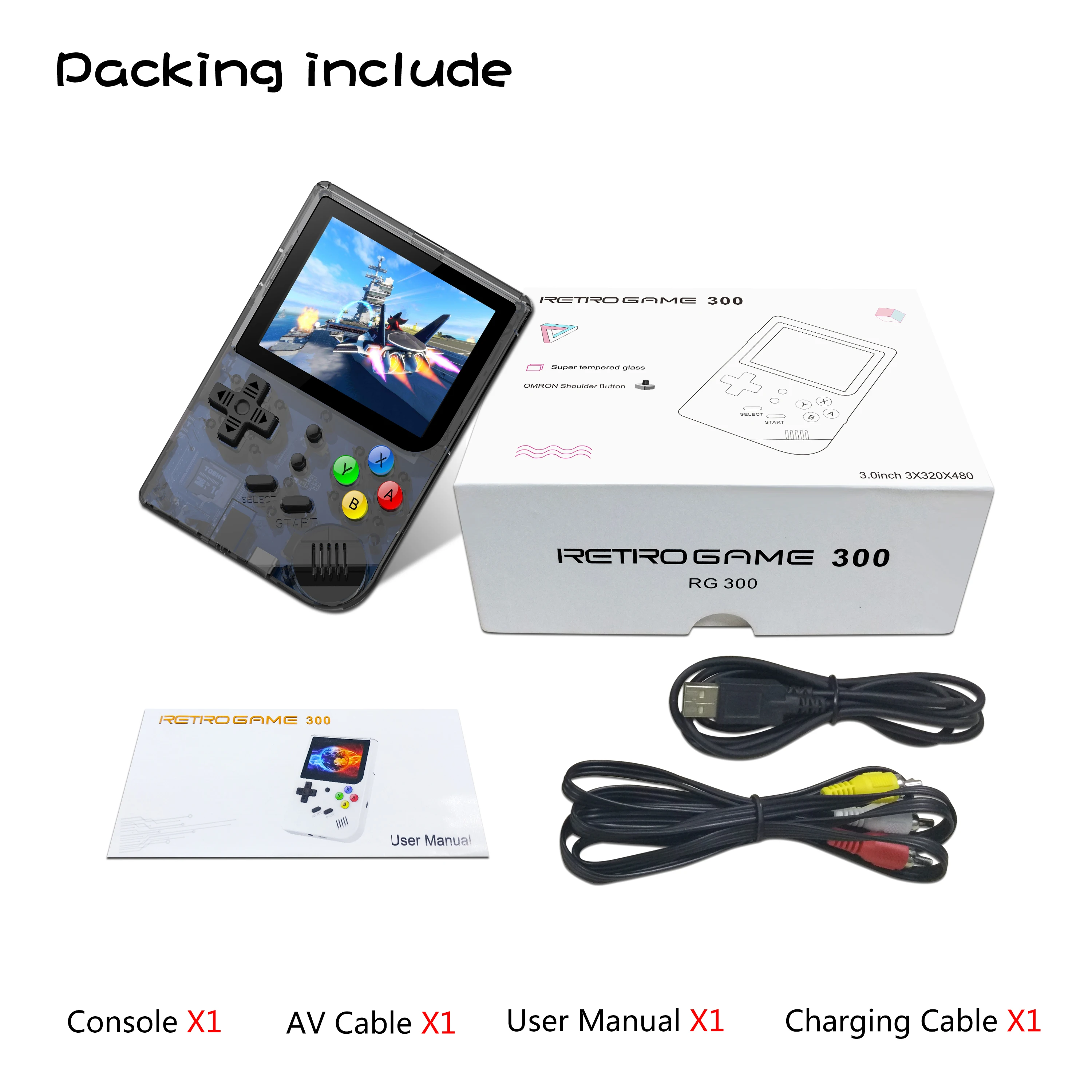 ANBERNIC RG ARC-D Retro Game Console with 256GB TF Card, 8000+ Games Preinstalled, Android 11 & Linux Dual OS, Rockchip RK3566, 4.0” Multi-touch Screen, 2GB LPDDR4 +16GB TF Card+32GB eMMC, 5G WiFi, Bluetooth, HDMI Output – Black