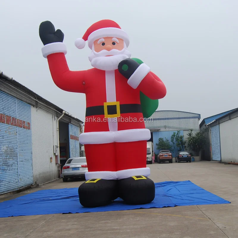 inflatable dancing santa