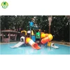 New project reference spray complete mini water park castle theme park in ground water slide aqua park equipment QX-S019