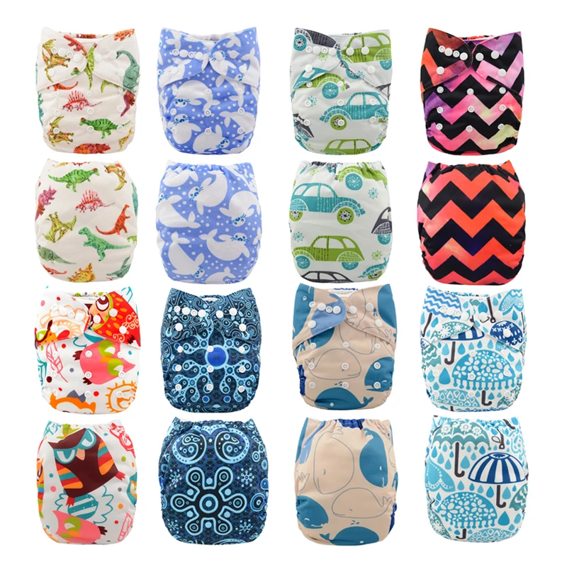 Wow Jinobaby Cloth Diaper Newborn Cloth Diaper Fits All Baby Infant to 35 Pounds with bamboo