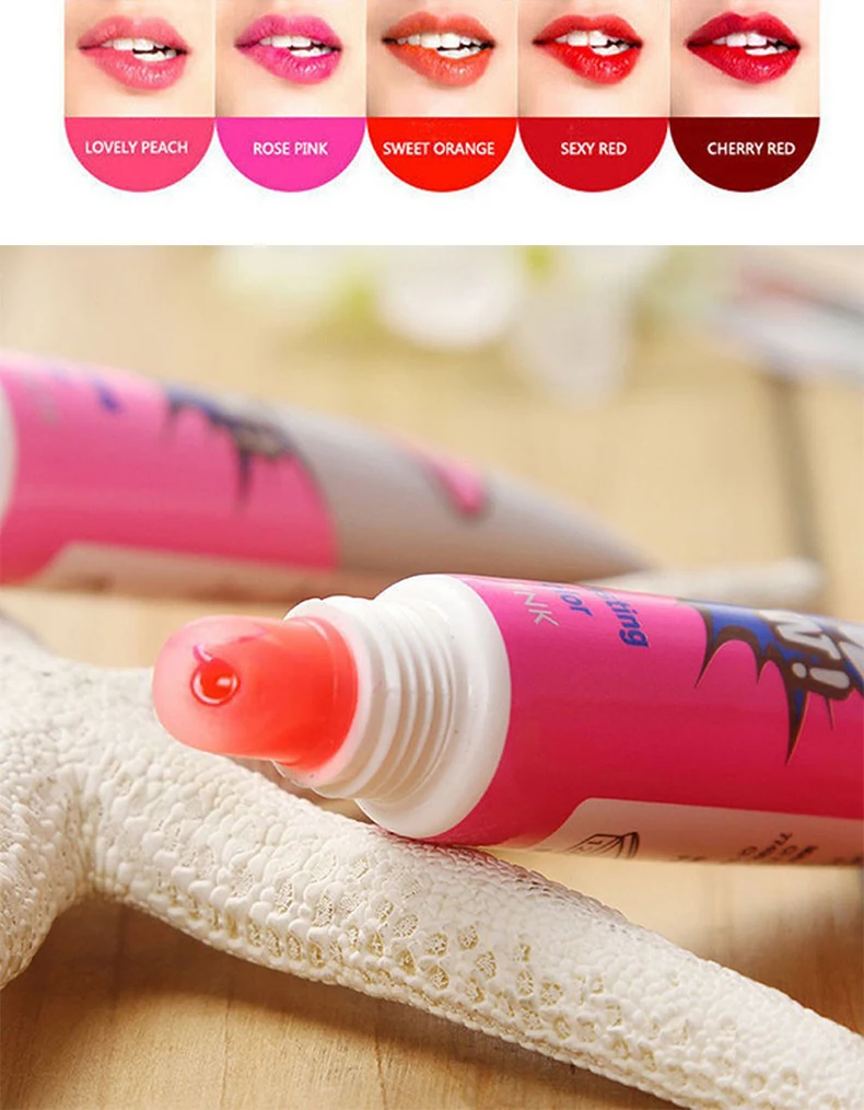 Romantic Bear Professional Cosmetics Long Lasting Waterproof Sexy Magic Peel Off Lip Tint