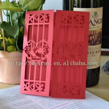 Love Birds Wedding Favors Laser Cut Bird Red White Love Birds Wedding Favors Laser Cut Bird Red White Invitations Made In China