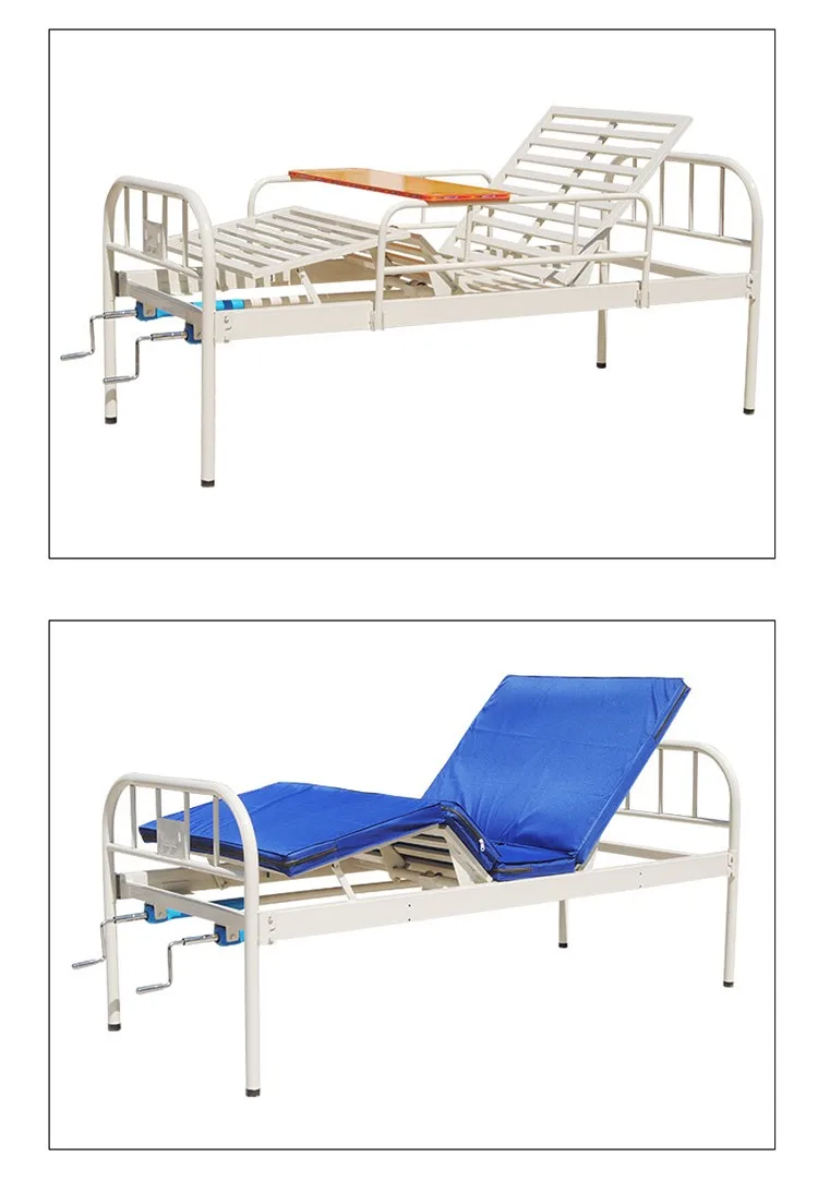 Adjustable Manual Medical Holpful Queen Size Hospital Bed, View patient