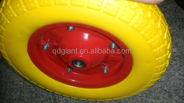 Turkey type polyurethane wheels pu foam wheel 3.50-7