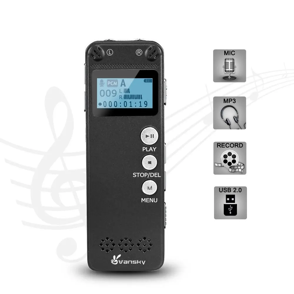 digital mp3 recorder player