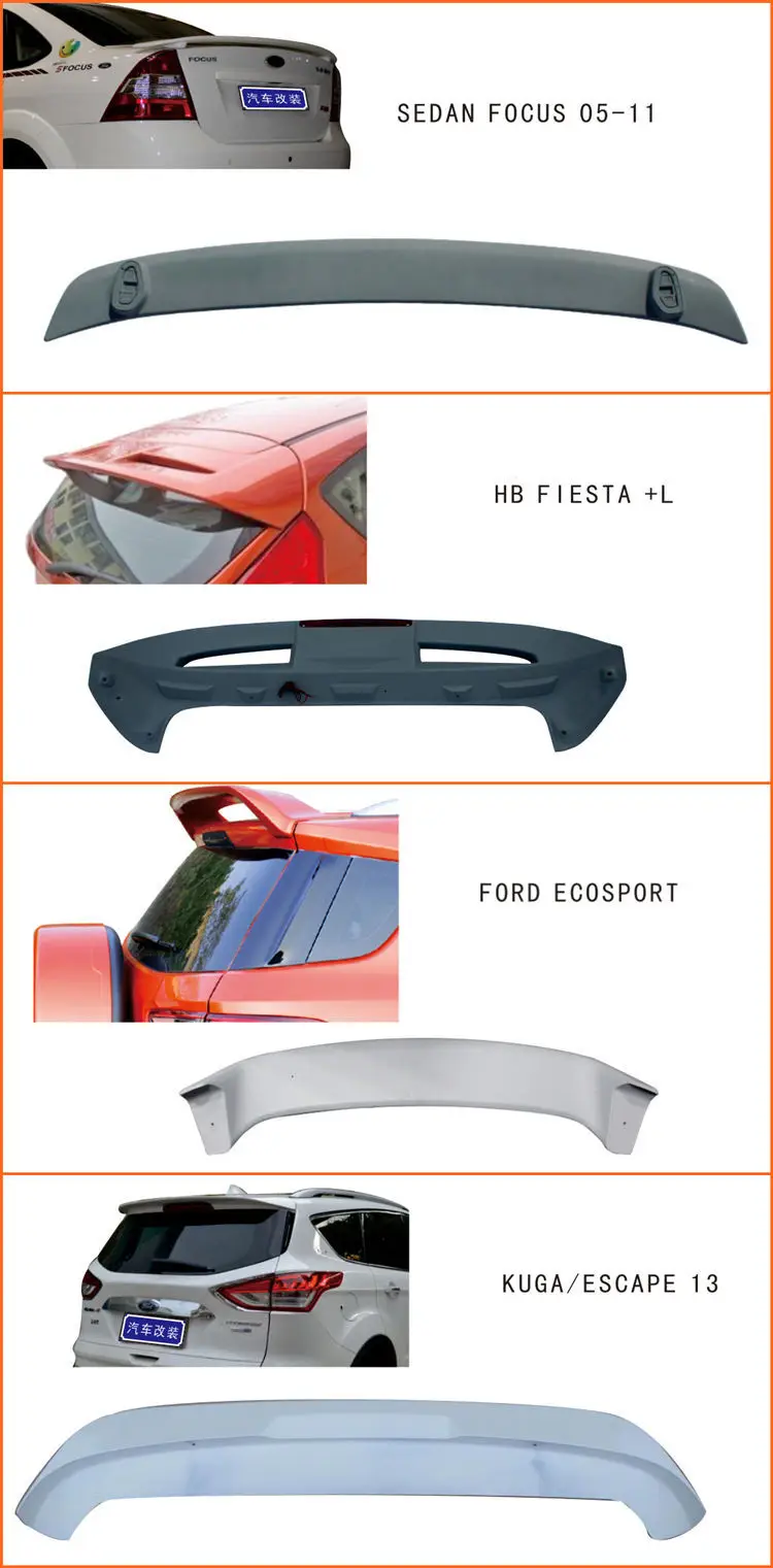 Car Spoilers Suv Accessories High Quality Abs Oem Auto Spoiler Buy