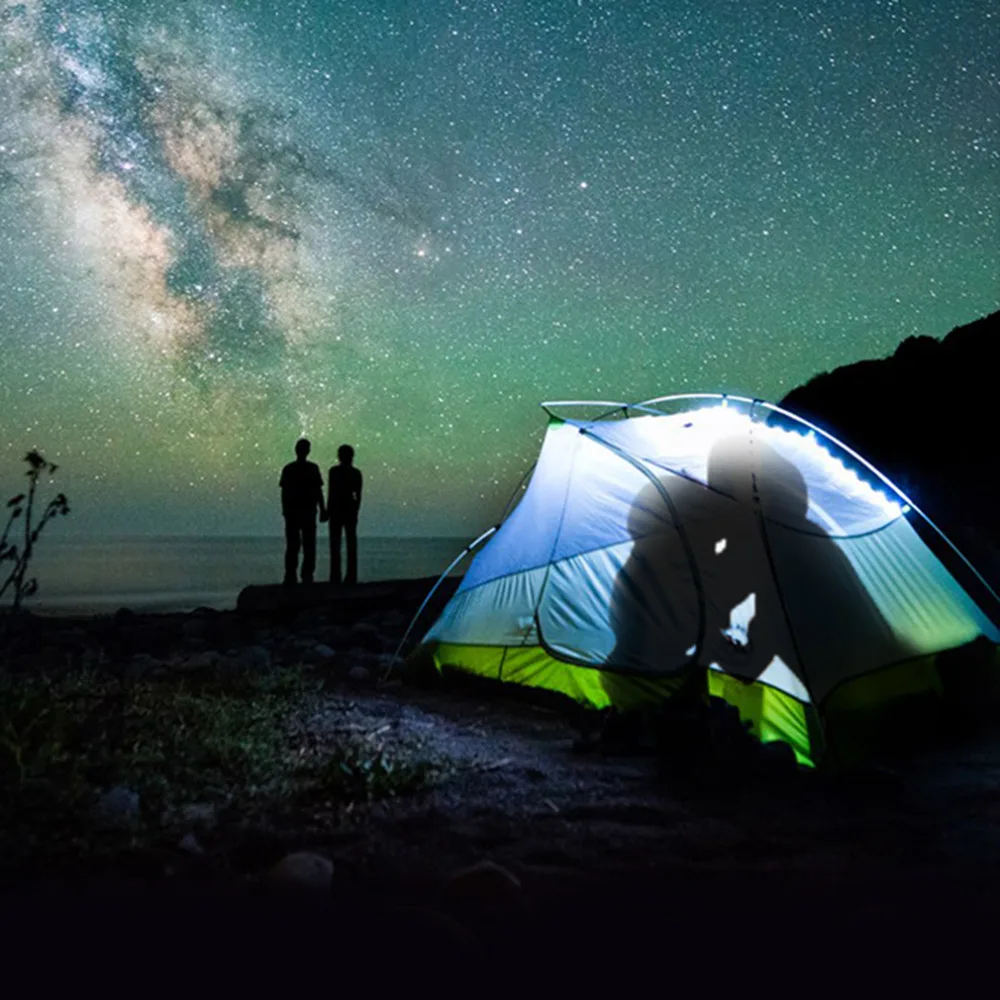 waterproof IP65 USB5V adjustable Chainable Light A life Mini LED Camping USB Light