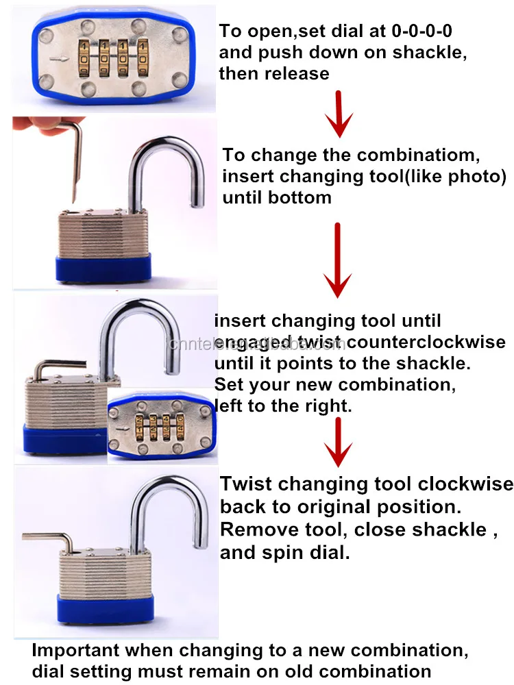 padlock with multiple codes