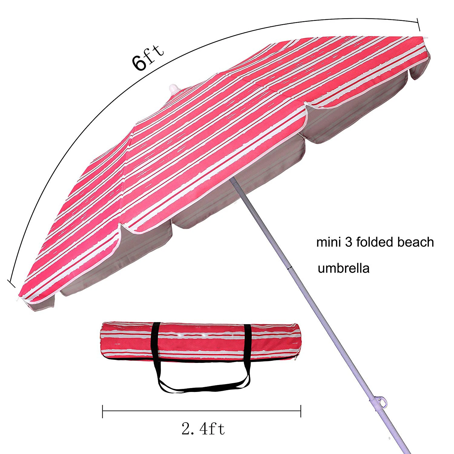 Parasol Protection Ultravioletproor Adjustable Outdoor Parasol Sun