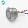 16Mm led Ring Illuminated Stainless Steel Smd Piezo Switch Tact Switch 12V