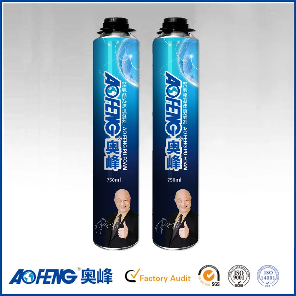 Fire Rated Spray Low Expansion 750ml Concrete Yield Expanding Aerosol