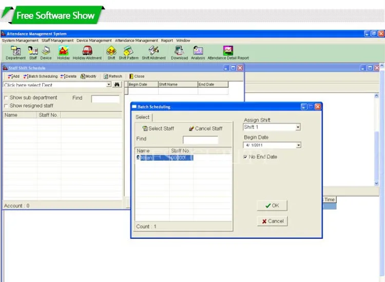 time attendance management system