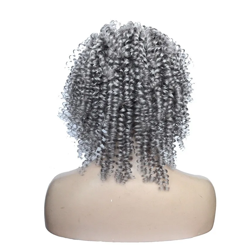 Silver Grey Human Hair Lace Wig,Glueless Full Lace Human 