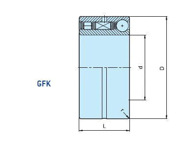 GFK20 GFK 20 FGK20 One Way Directional Bearing Sprag Type Freewheel Clutch