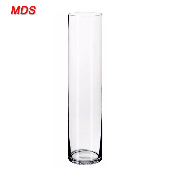 Top Quality Handmade Tall Skinny Cylinder Glass Vases For Party Buy