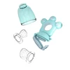 Baby Food Feeder Fruit feeder Pacifier Infant Teething Toy Included 3 Silicone Teether Pacifier