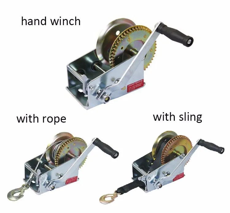 Manual Hand Winch Gearbox 1400lbs Drum Anchor Winch Buy Hand Winch