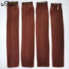 Wholesale Super Quality 100% Machine Sewing Double Wefted Colored Human Hair Weft