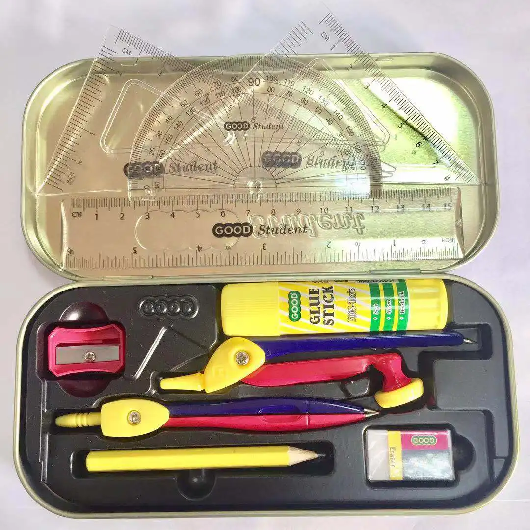 Geometry Box,Math Set,Metal Math Set With Stick Buy Geometry Box