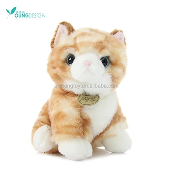 lovely stuffed plush cat toys lifelike animal toys lovely cat buy