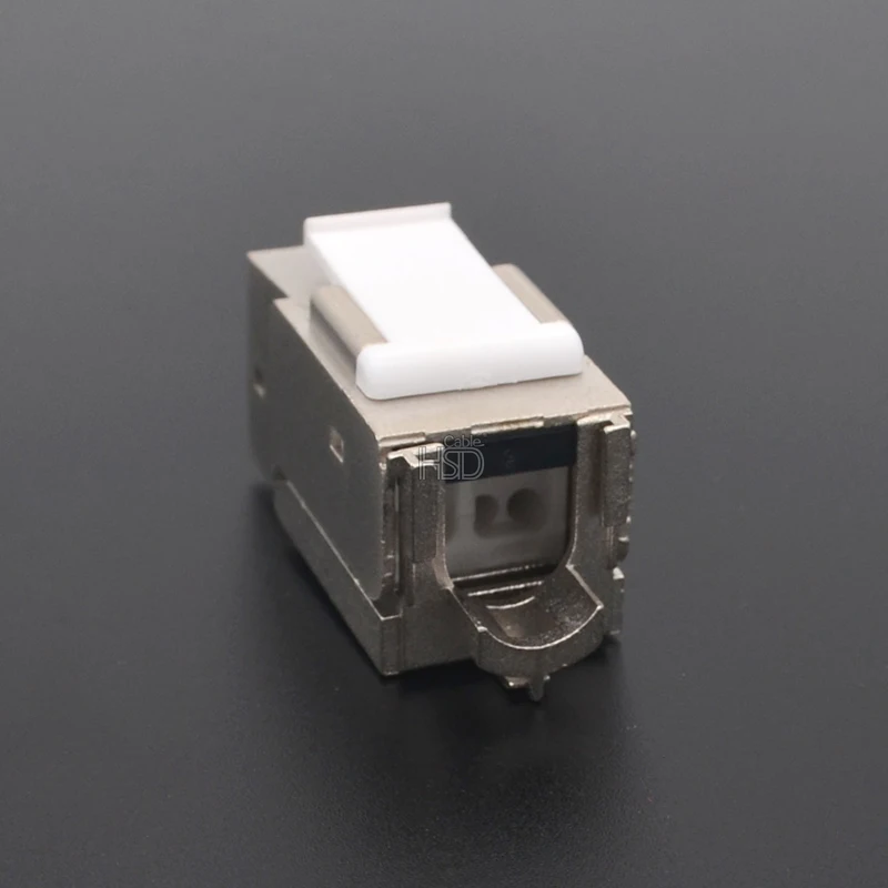 Amp Cat7 Punch Down Rj45 Blindado Keystone Jack Cat 7 Modular Jack