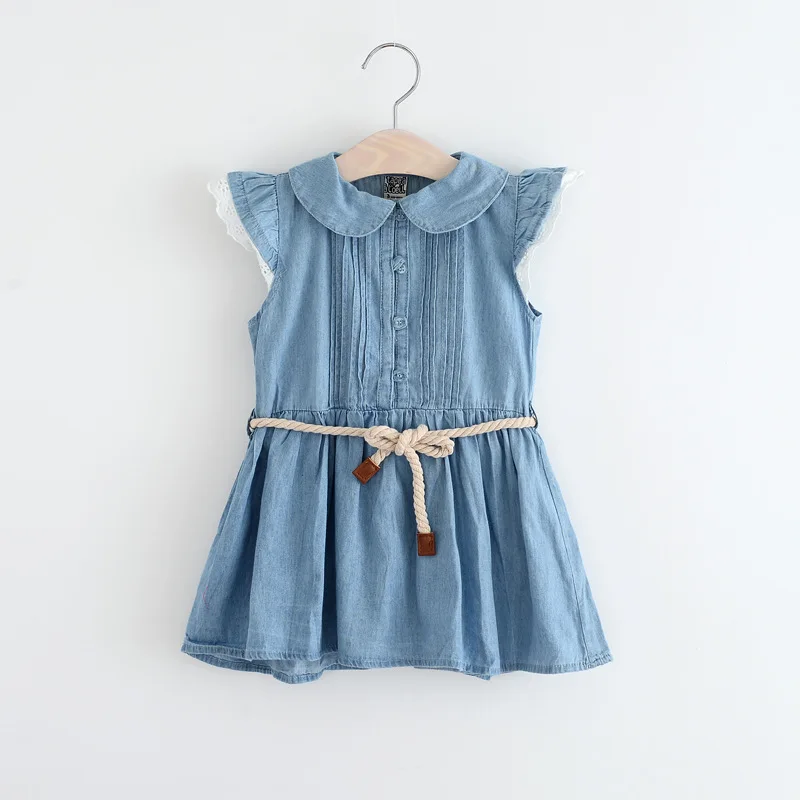 girls denim dress