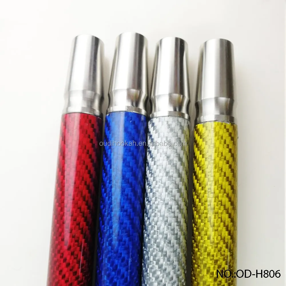 Carbon Shisha Mundstck Stainless Steel Mouthpieces Hookah Shisha