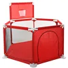 wholesale kids play yard/baby playpen for indoor and outdoor/toddler indoor safety play pool/child protection fence