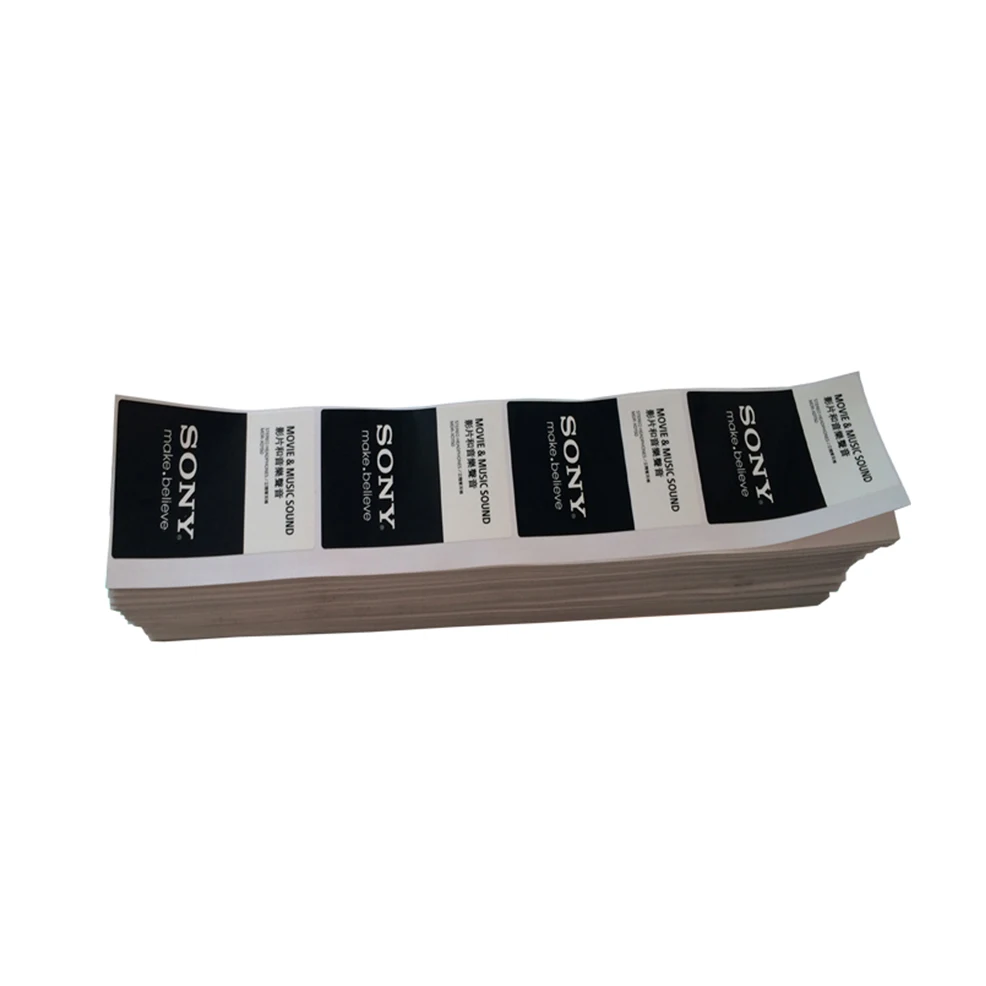 Customized Printed Sheet Package Vinyl Bumper Sticker Paper Buy Vinyl