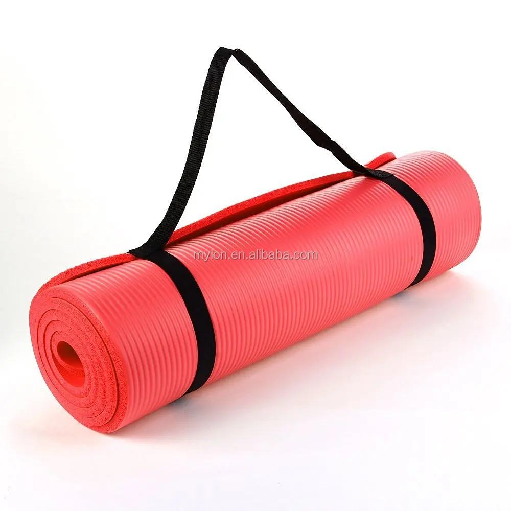 1 Inch Thick Black Extra Thick Non Slip Exercise Mat Nbr Yoga Mat Buy