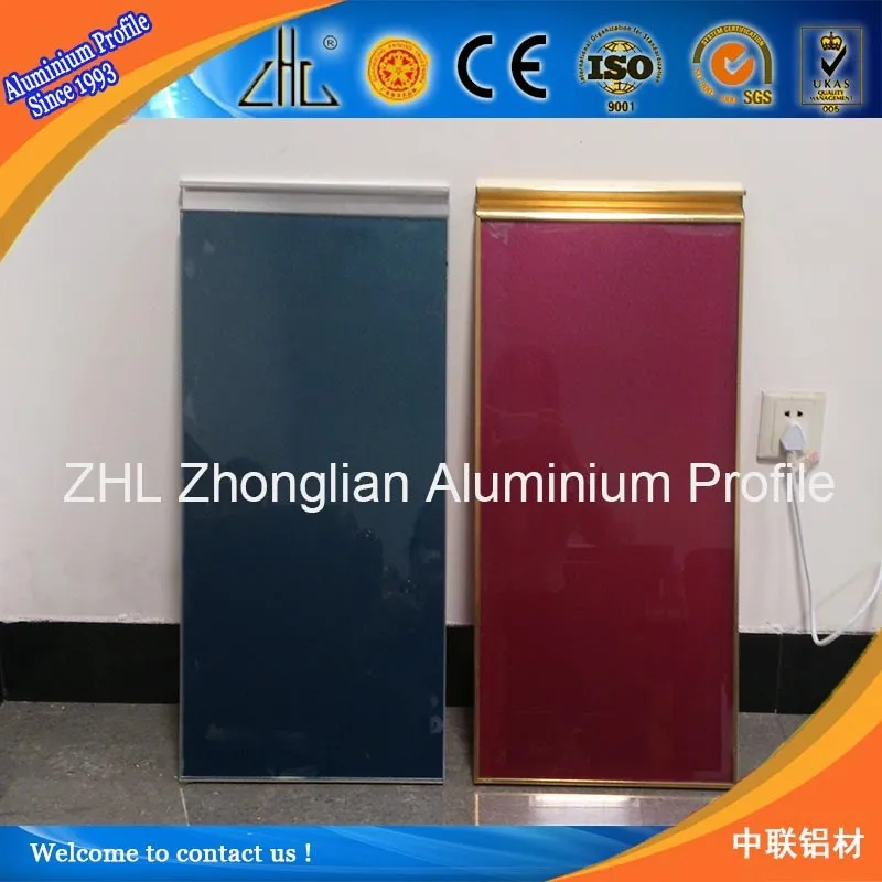 Caliente oem perfil de aluminio precio por kg, actualizado como ... Molduras de aluminio para muebles