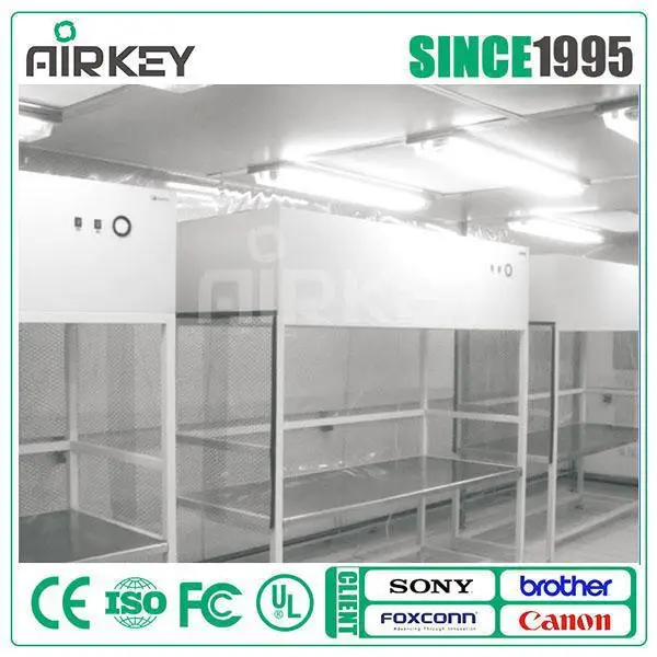 Class 100 ISO 5 certified Horizontal Laminar Flow Working bench 