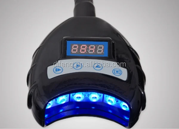 CE approved cool blue light led teeth whitening lamp